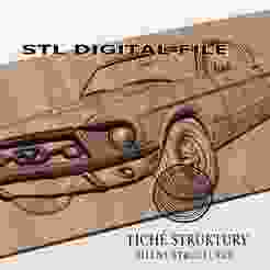 Ford Mustang 1967 – Classic Muscle Car Bas Relief – 3D STL Model