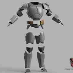 FORTNITE Mandalorian Armor STRENGTH Star Wars 1:1 Replica Cosplay