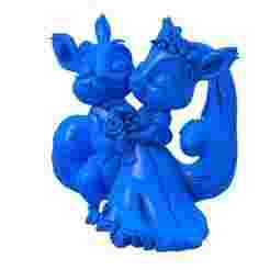 fox wedding / Wedding Couple/ Cute Couple Holding Hear / Eternal Love / Wedding Foxes /lovers kissing / wedding