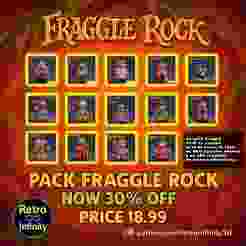 Fraggle Rock Pack - 14 Retro Infinity style collectible figures (90-120mm) : vinyl collectible