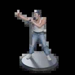 Freddie Mercury - QUEEN 3D MODEL