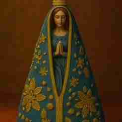 💡(Free 10Hs!) Our Lady of Aparecida - 3D STL Model for Printing
