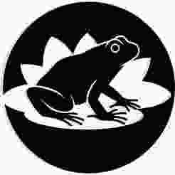 frog on a lily pad - 2D/3D Wall Art STL+SVG For CNC Router, Plasma, Waterjet, Laser & 3D Printer