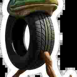 Frog on wheels