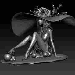 From the series The Girl in the Hat 1