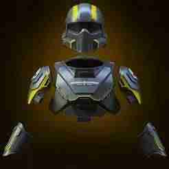 Full armor Helldivers 2 | B-01 Tactical | body protection