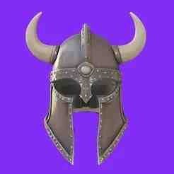Full Viking Helmet with Face Guard
