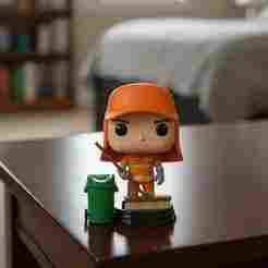 Funko Pop 3D – Brazilian Street Cleaner with Brazil Uniform (3D Print Model)
