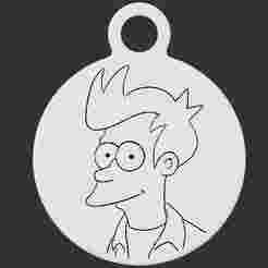 Futurama - Fry Keyring