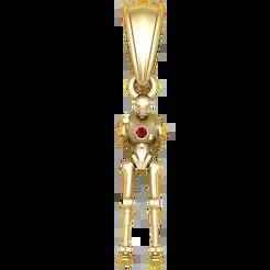 Futuristic Robot Pendant