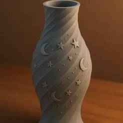 Galaxy Twist Vase