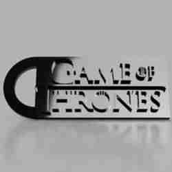 game of thrones keychain