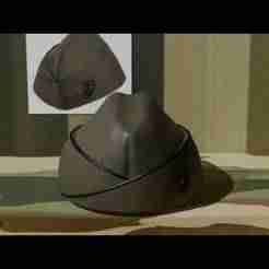 Garrison Military Cap Keychain - Llavero Gorra Militar Garrison