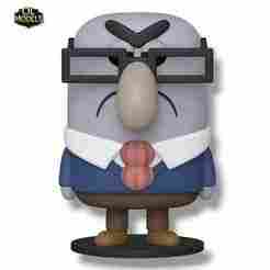 Gaylord Robinson Chibi Figure The Amazing World of Gumball 3D Model