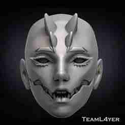 Geisha Mask Japanese Tradition Mask Cosplay