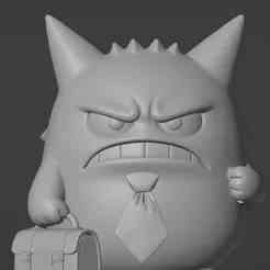 Gengar chambeador (my first job) - pokemon