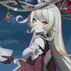 Genshin Impact- Alice CLoth Small details