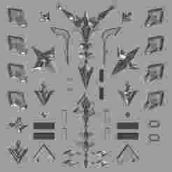 Genshin Impact Flins Jewelry and Accessories. Video game, props, cosplay