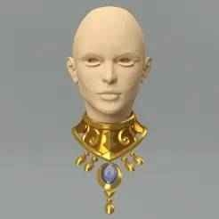 Genshin Impact Nilou Collar. Video game, props, cosplay