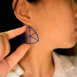 Geometric earrings