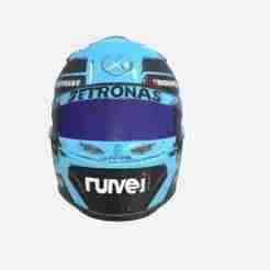 George Russell - 2025 Formula 1 Helmet