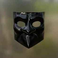Ghost bc era 2 nameless ghoul mask | venetian bauta mask.