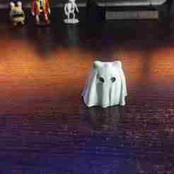 Ghost Cat Surprise.  Ghost or Kitty? Lift to reveal the surprise! 👻✨