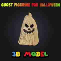 Ghost Figurine for Halloween