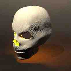 Ghost Rider style mask