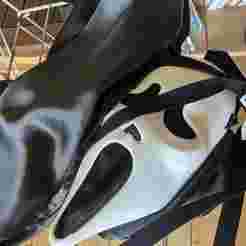 Ghostface mask scream