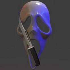 Ghostface pack - Knife and mask