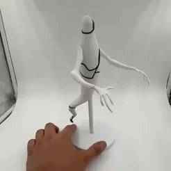 GHOSTLY 3D FIGURE WITH STAND