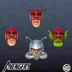 Giant man/ Ant man heads