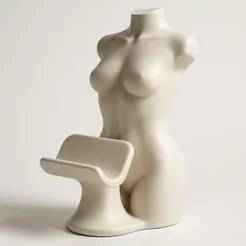 Girl Body Phone Stand