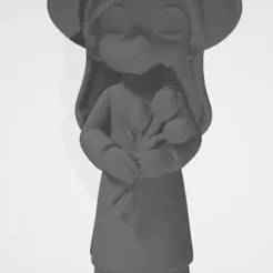 Girl holding lotus