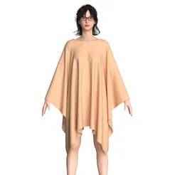 Girls Cope Dress V2 | Marvelous / Clo3d / obj / fbx
