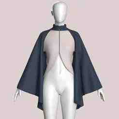 Girls Fashion Crop Top V4 | Marvelous / Clo3d / obj / fbx