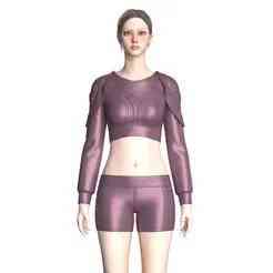 Girls Outfit | Marvelous / Clo3d / obj / fbx