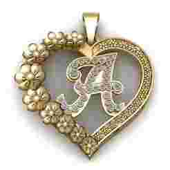 Gold Heart Pendant
