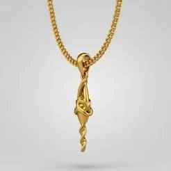 gold pendant charms