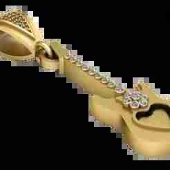 Golden StringsGuitar Pendant