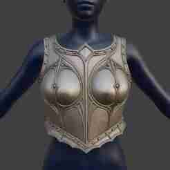 Gothic Breastplate