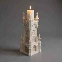 Gothic Candle Tower – Moonspire