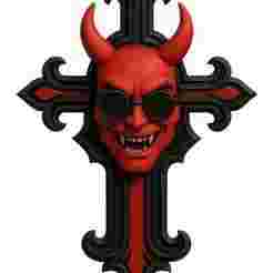 Gothic cross inspired by Ozzy Osbourne