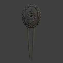 🖤 Gothic Hairpin