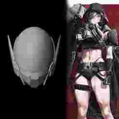Grave - Mask: No Damage ver. - Nikke: Goddess of Victory Cosplay