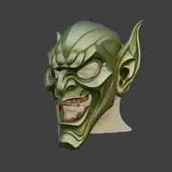 Green Goblin Inspired Mask