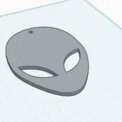 Grey Alien Keychain - UFO Horizons