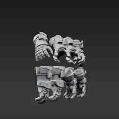 Grimdark Future Soldier Arms & Gauntlets Upgrade Kit