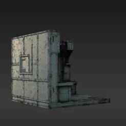 Grimdark Starship Interior Scenery - Wargaming Terrain for Boarding Scenarios